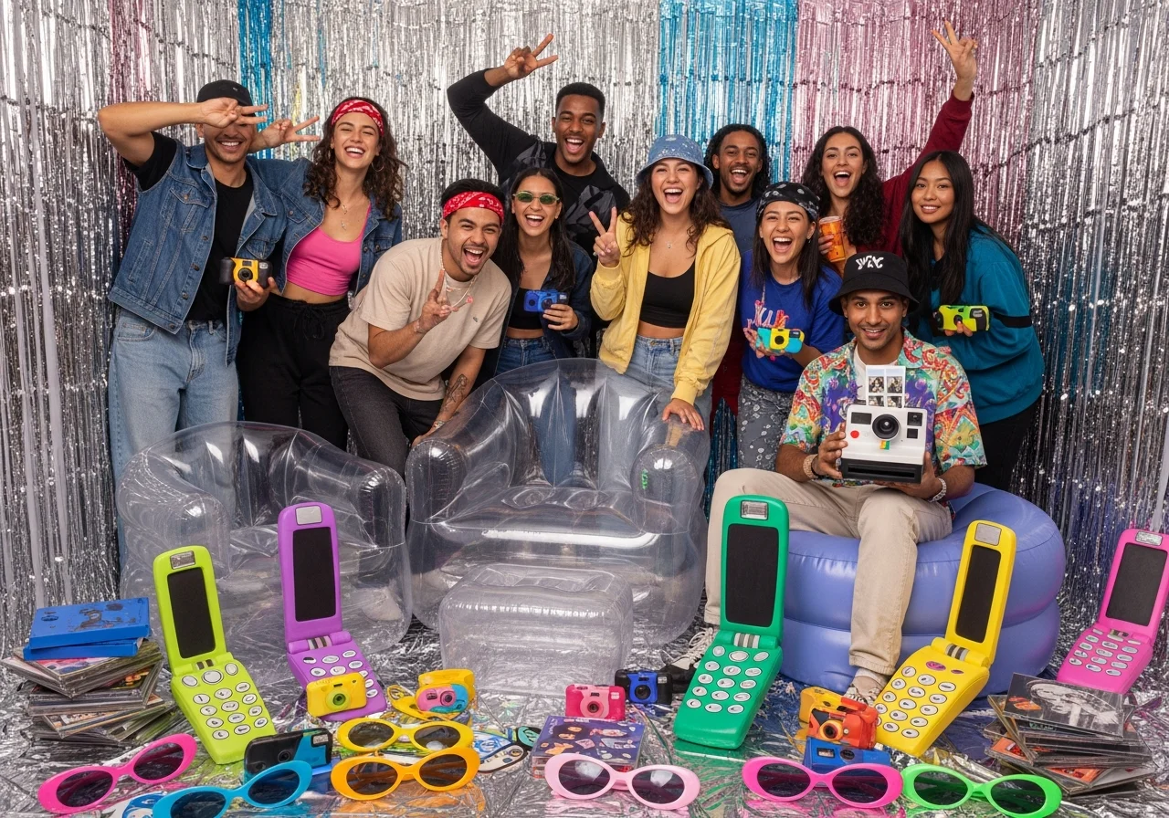  Capturing Memories with a Y2K Photo Experience