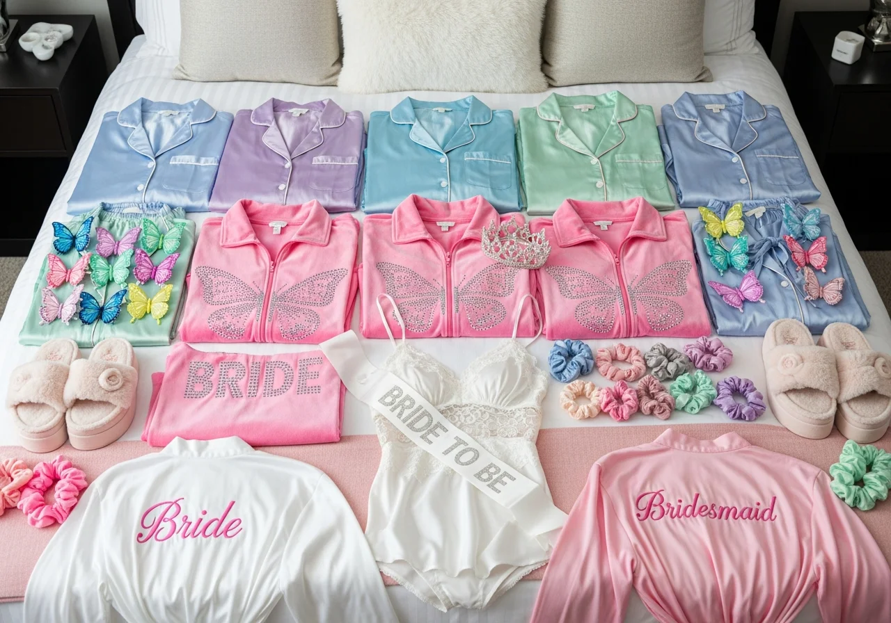 Creating Matching Y2K Sleepover Outfits