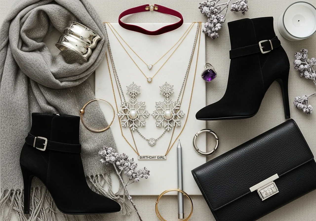 Strategic Accessories for Winter Birthday Style