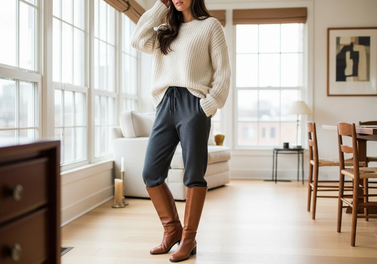 The Oversized Sweater Cozy Elegance
