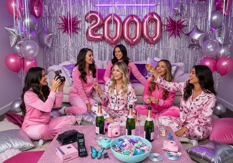 Throw the Ultimate Y2K Bachelorette Sleepover Party Ideas