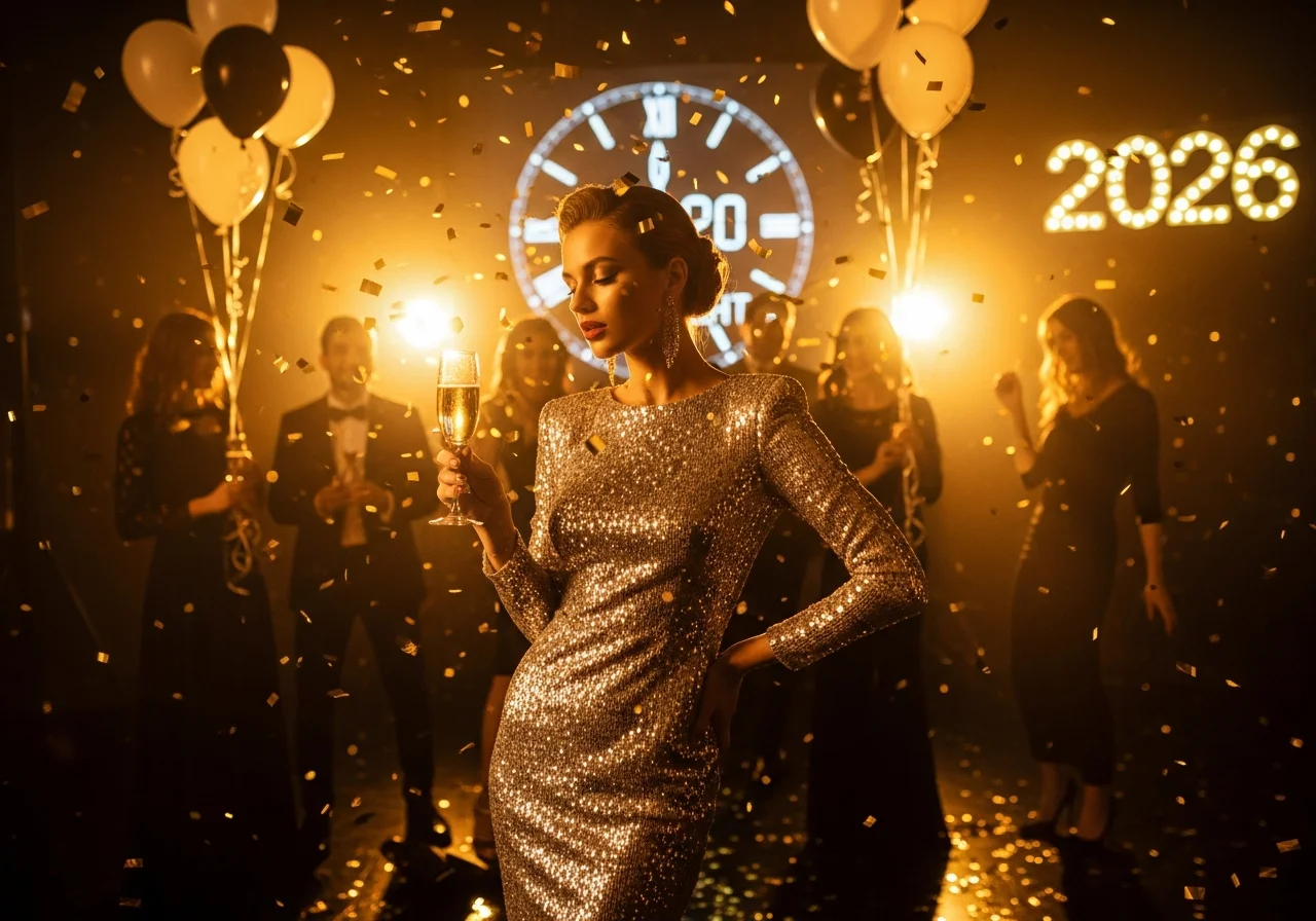 11 Unforgettable NYE Party Outfits to Ring In 2026 Right