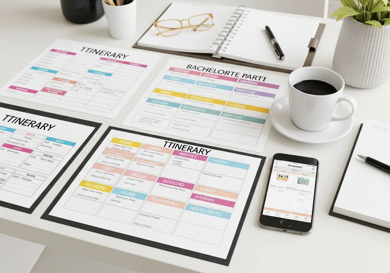 15 Bachelorette Itinerary Templates For Any Weekend