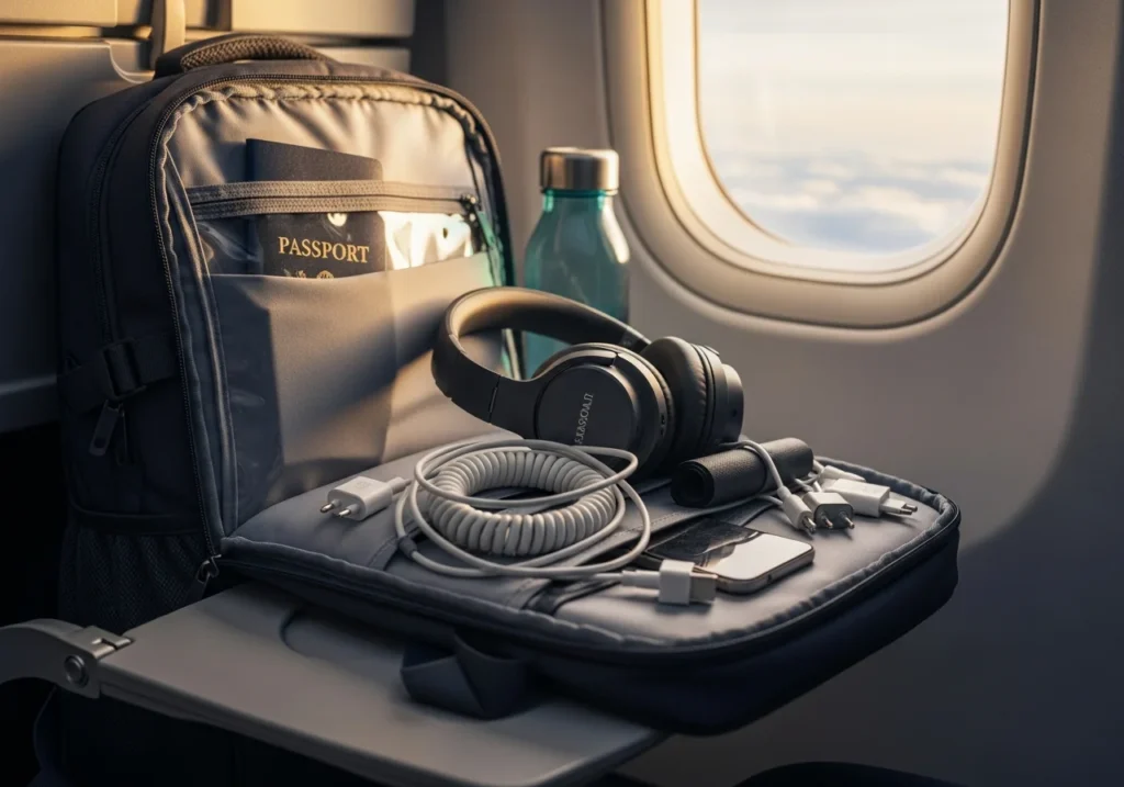 15 Backpack Essentials For International Flights