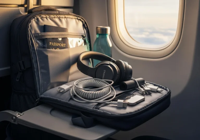 15 Backpack Essentials For International Flights