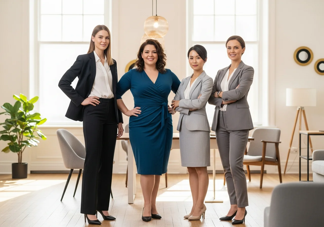 Adapting Work Outfits for Different Body Types