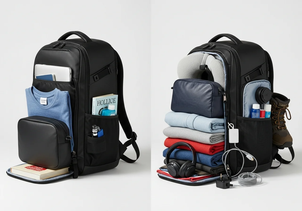 Adapting Your Backpack for Different Flight Lengths