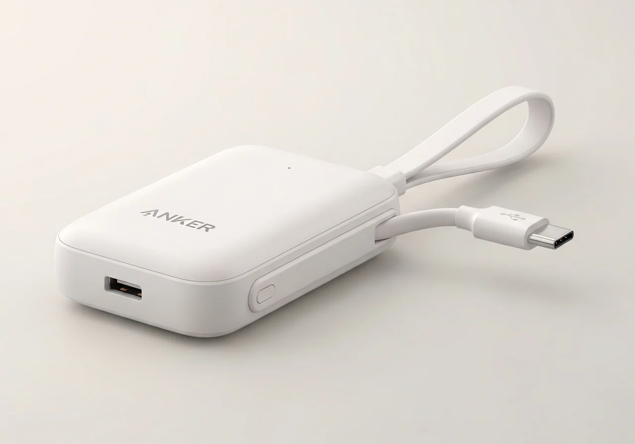 Anker Nano Power Bank with Built-In Cable