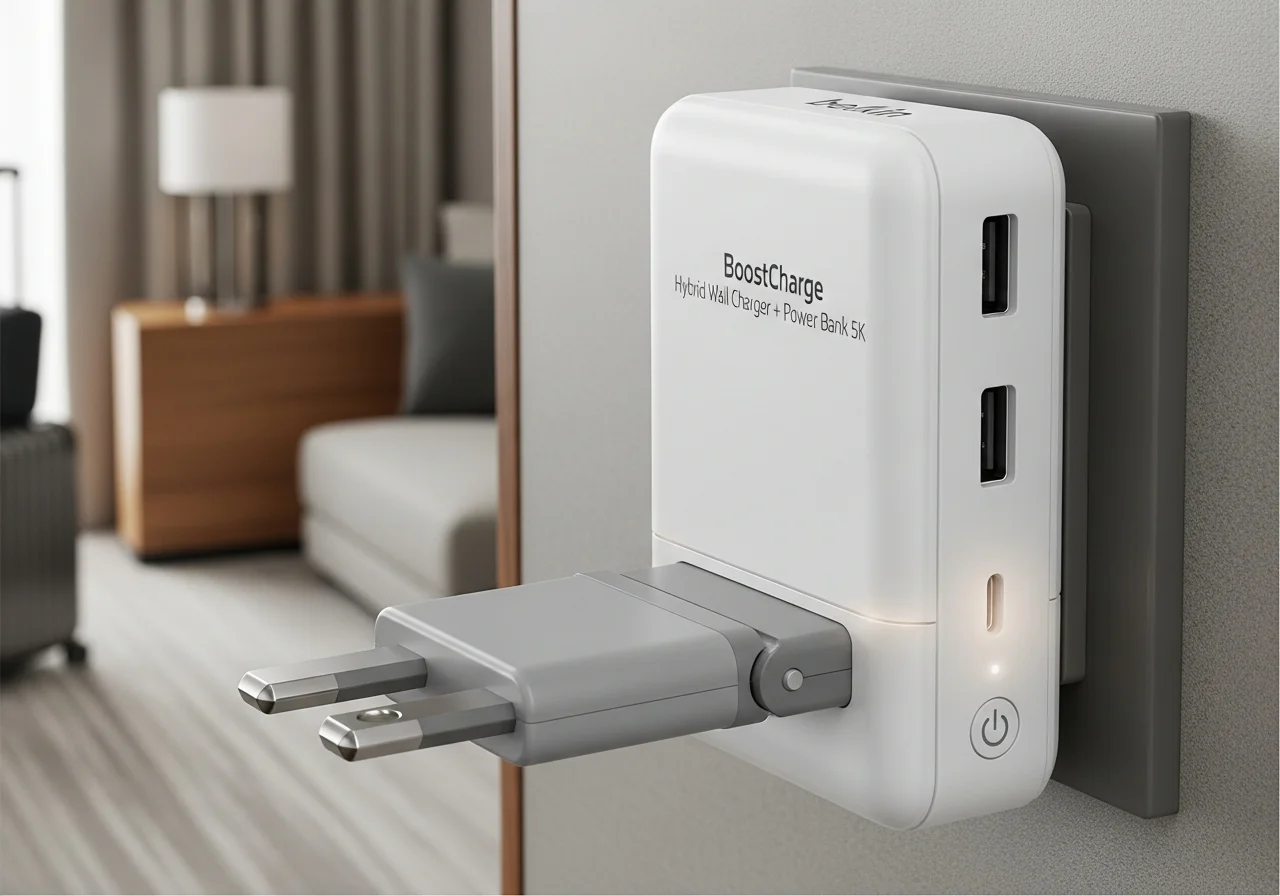 Belkin BoostCharge Hybrid Wall Charger and Power Bank 5K