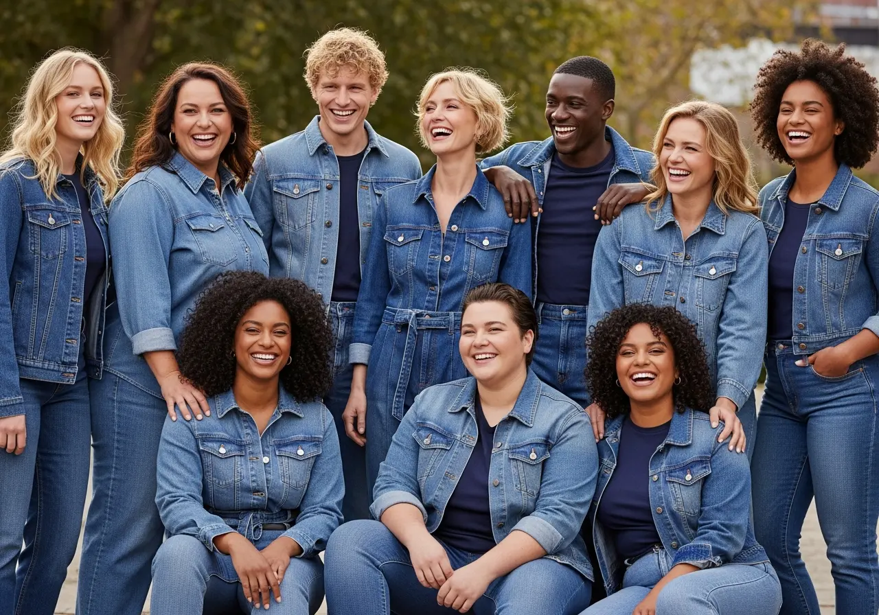 Body Type Considerations for Denim on Denim