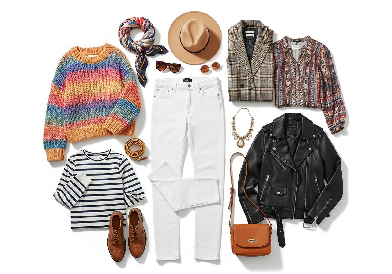  white jeans outfits Bringing It All Together