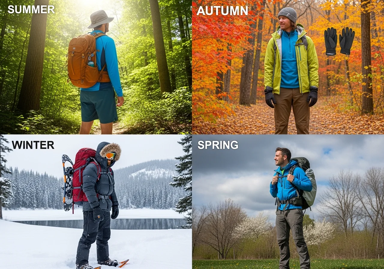 Camping Clothing for Every Season