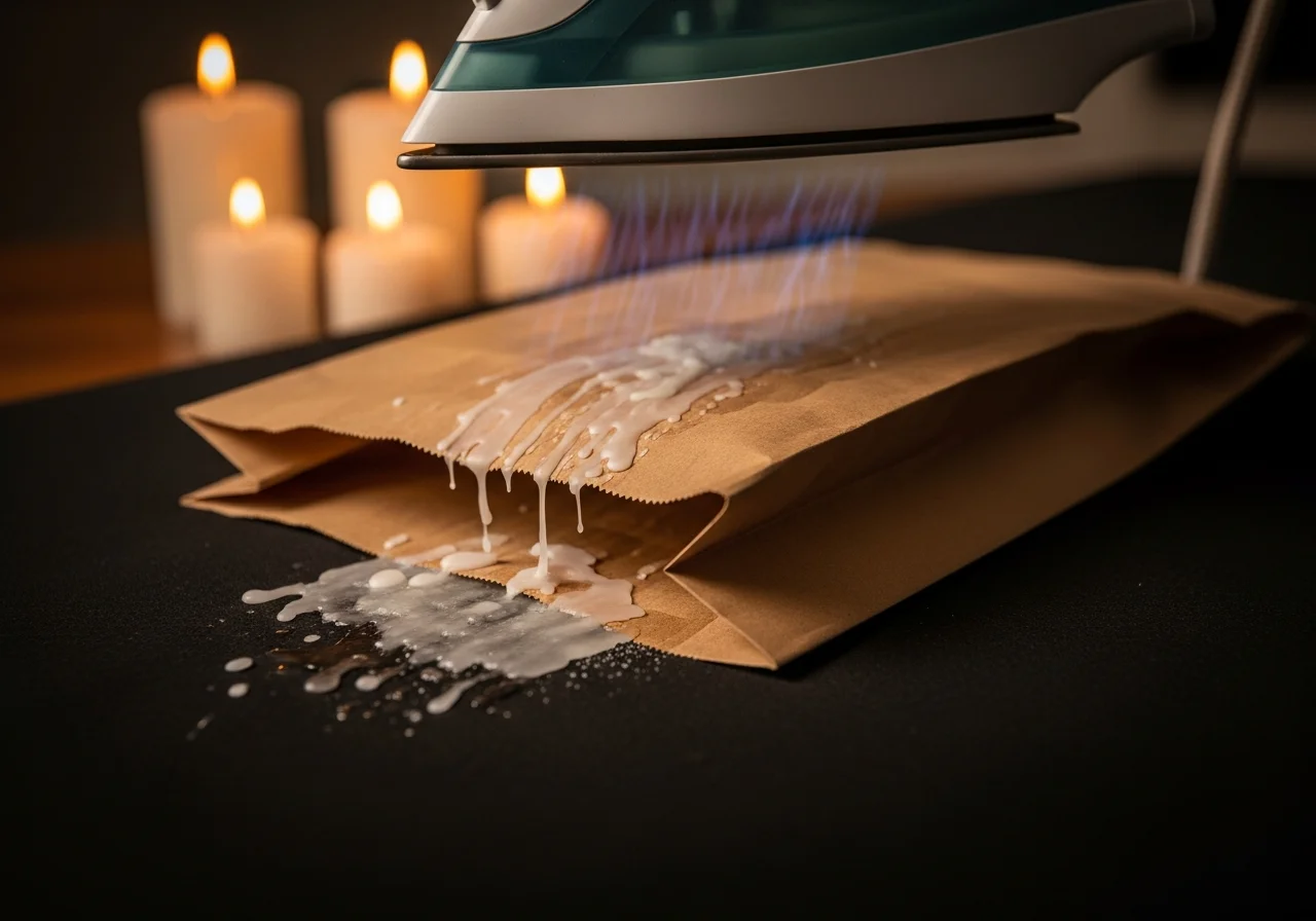 Candle Wax Stain Removal