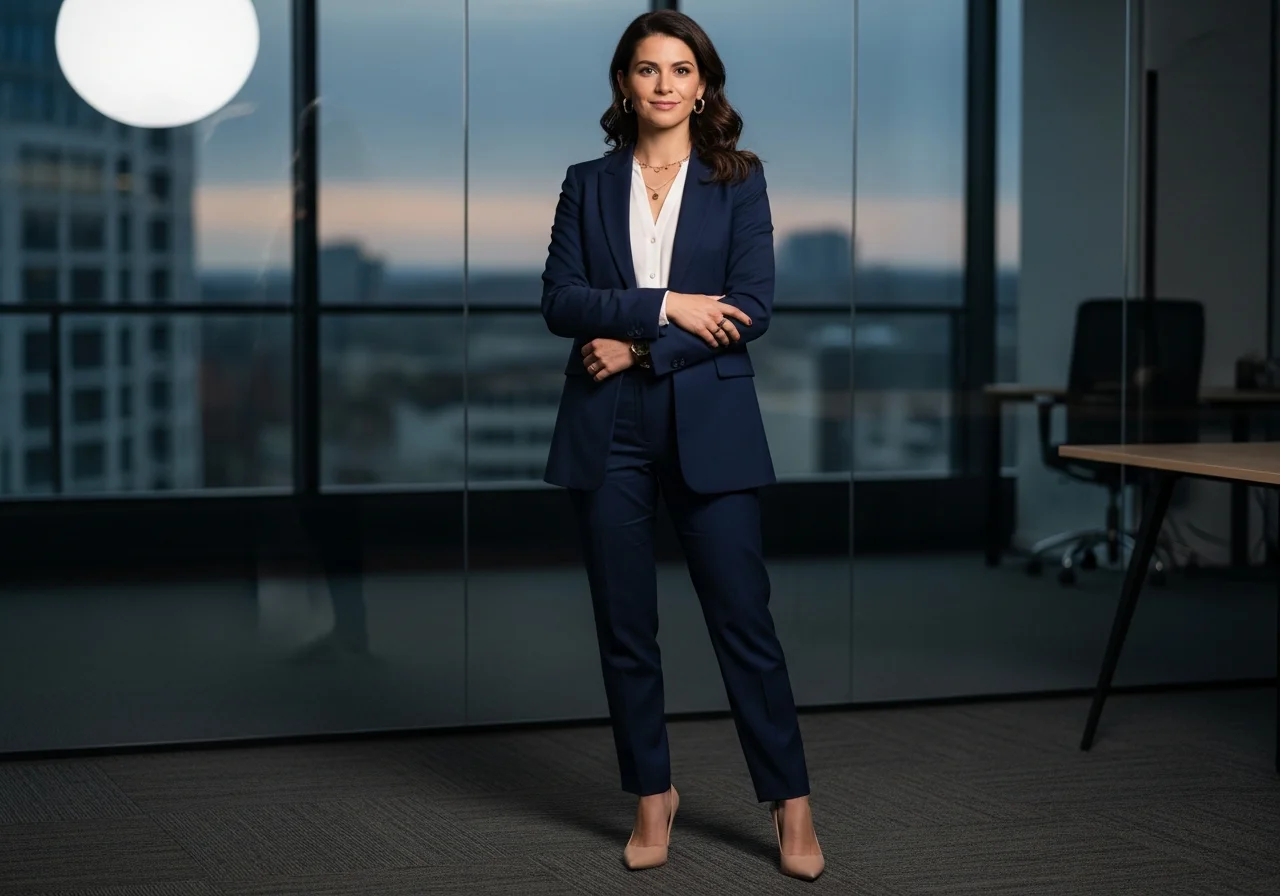 Classic Blazer and Trouser Combination