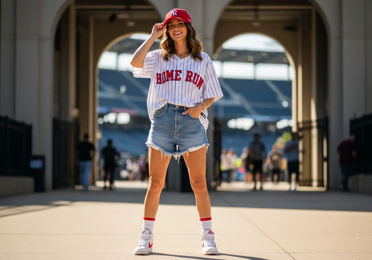 Classic Jersey and Denim Shorts