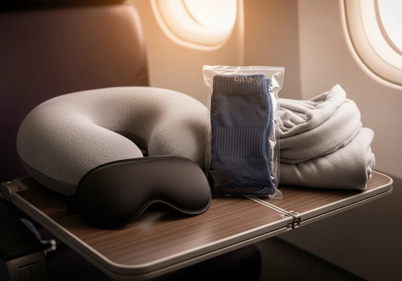 Comfort Items for Long Flights