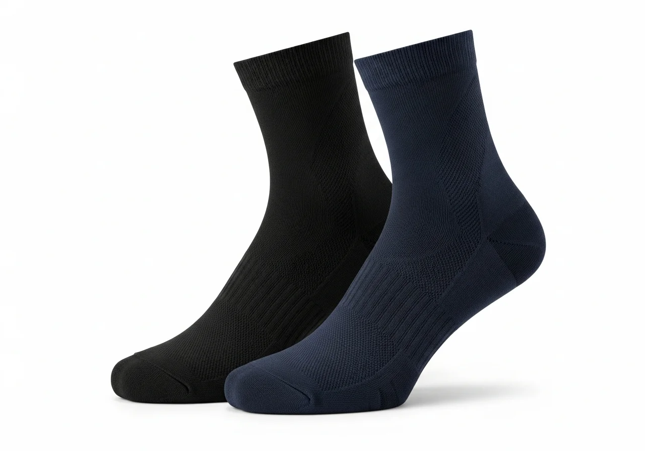 Compression Travel Socks with Graduated Pressure