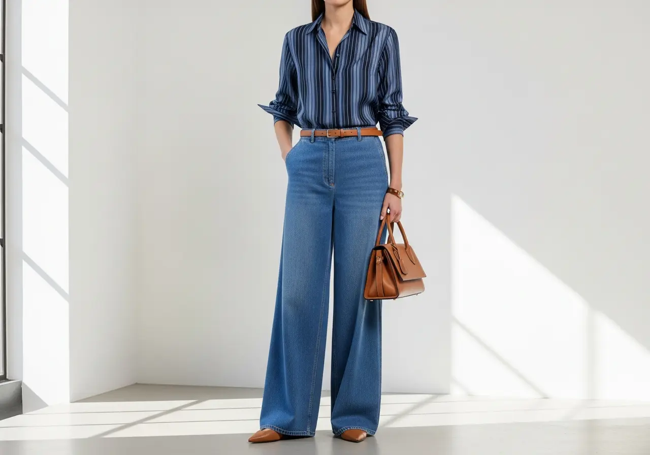 Create a Monochromatic Look with Tonal Stripes