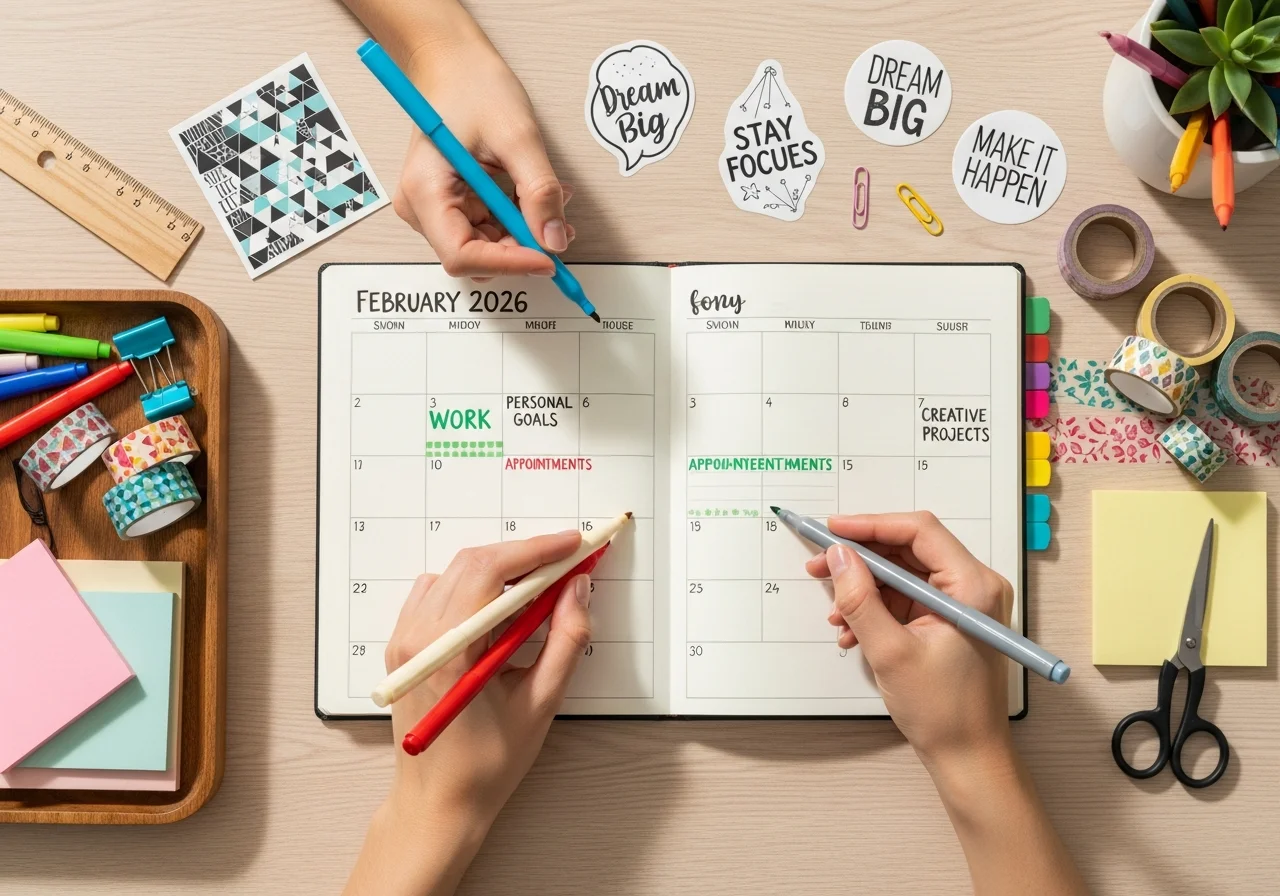 Customizing Your February 2026 Calendar for Personal Success.