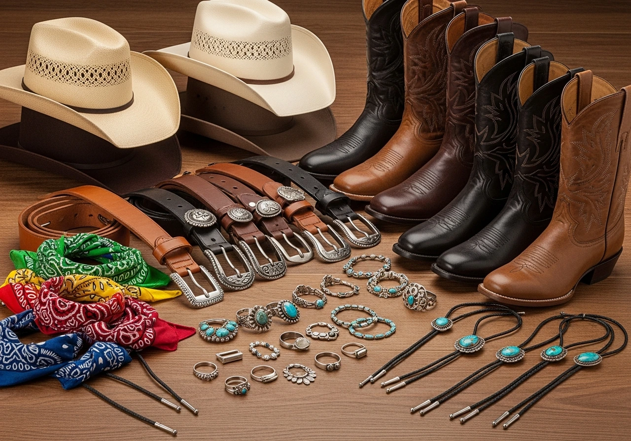 Essential Accessories That Complete Summer Cowboy Looks