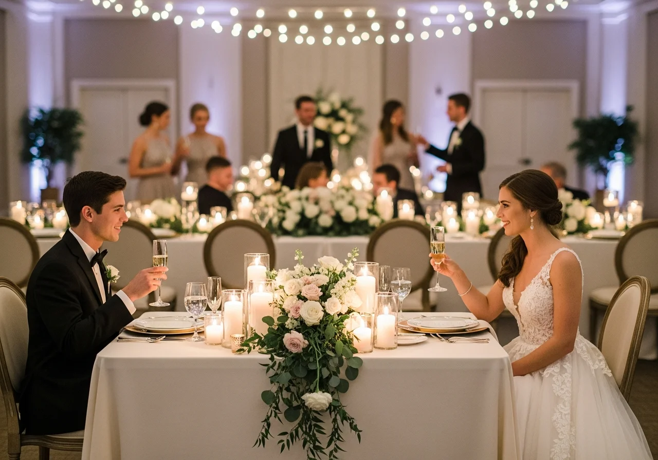 Establish a Sweetheart Table Instead of a Head Table