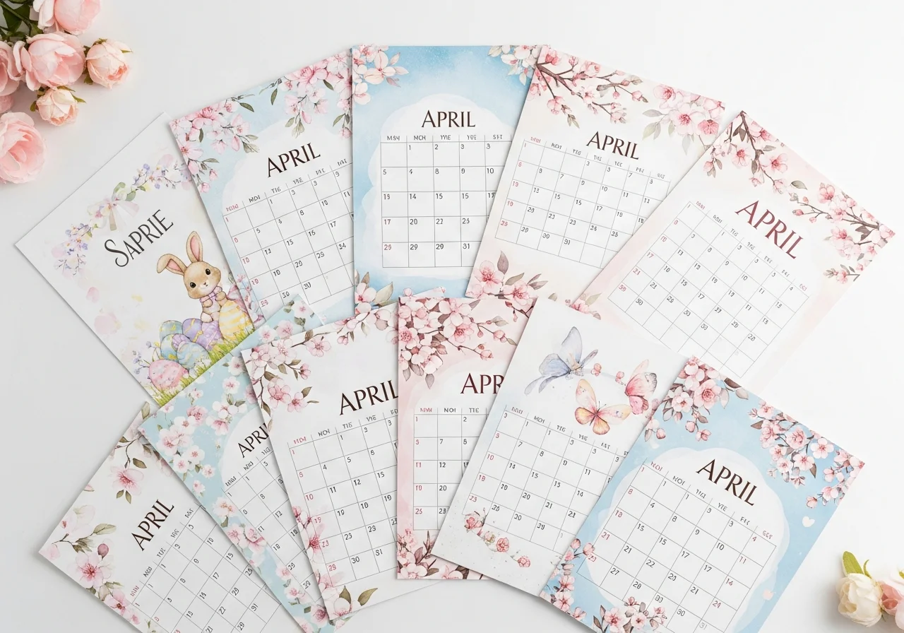 Exploring Cute Calendar Design Options