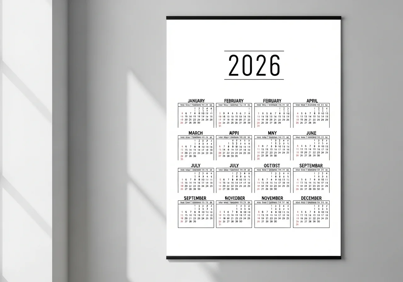 Exploring Minimalist Calendar Designs