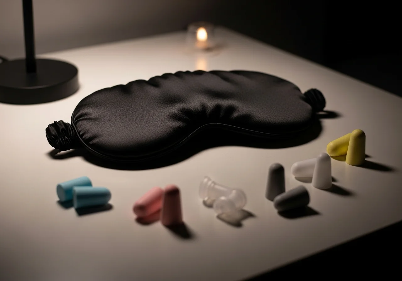 Eye Mask and Earplugs