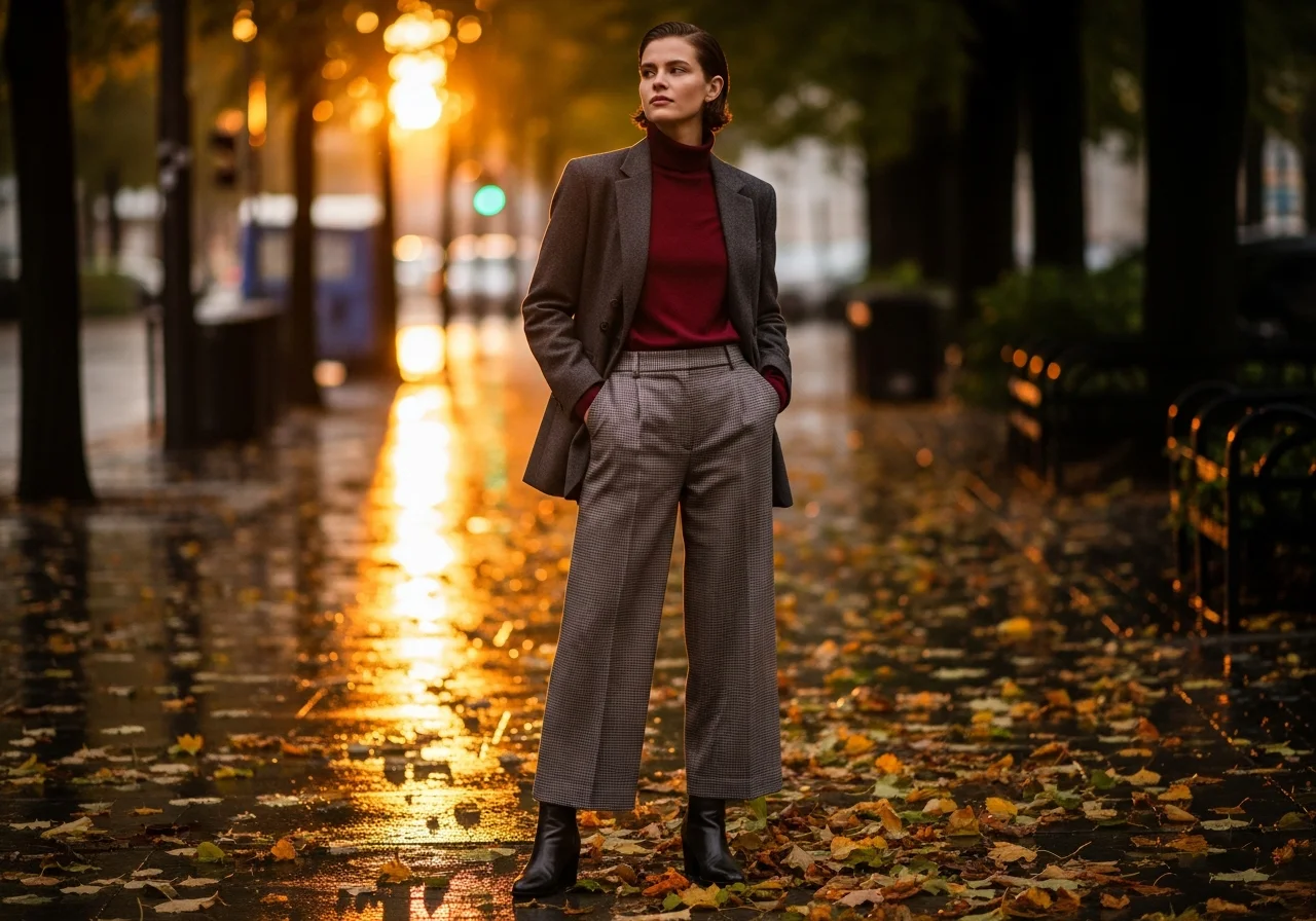 Fall Work Outfits Featuring Layered Sophistication