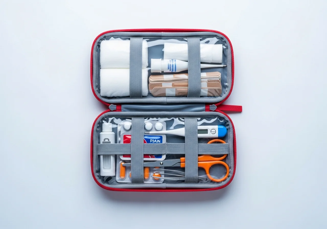 First Aid and Medication Kit 