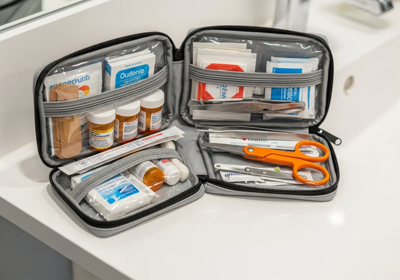 First Aid and Medicine Kit
