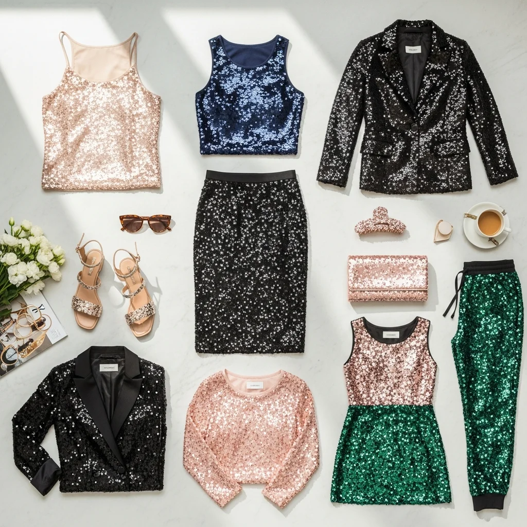 Why Sequin Clothes Are the Cool Girl Move This Summer