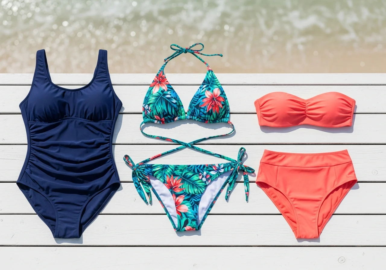 Multiple Swimsuits for Daily Rotation