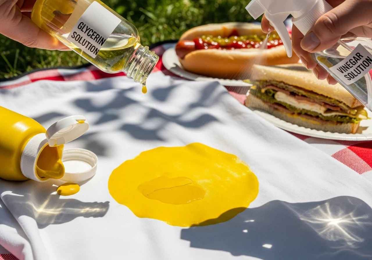 Mustard Stain Removal