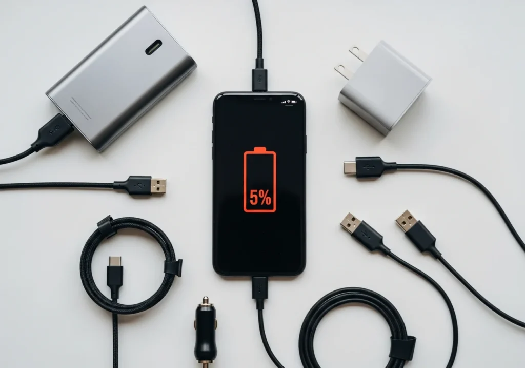 Phone Charger Tips To Avoid Dead Battery On Arrival.
