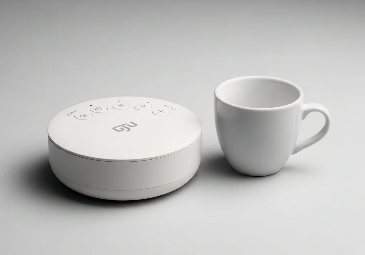 Portable White Noise Machine with Multiple Sound Profiles