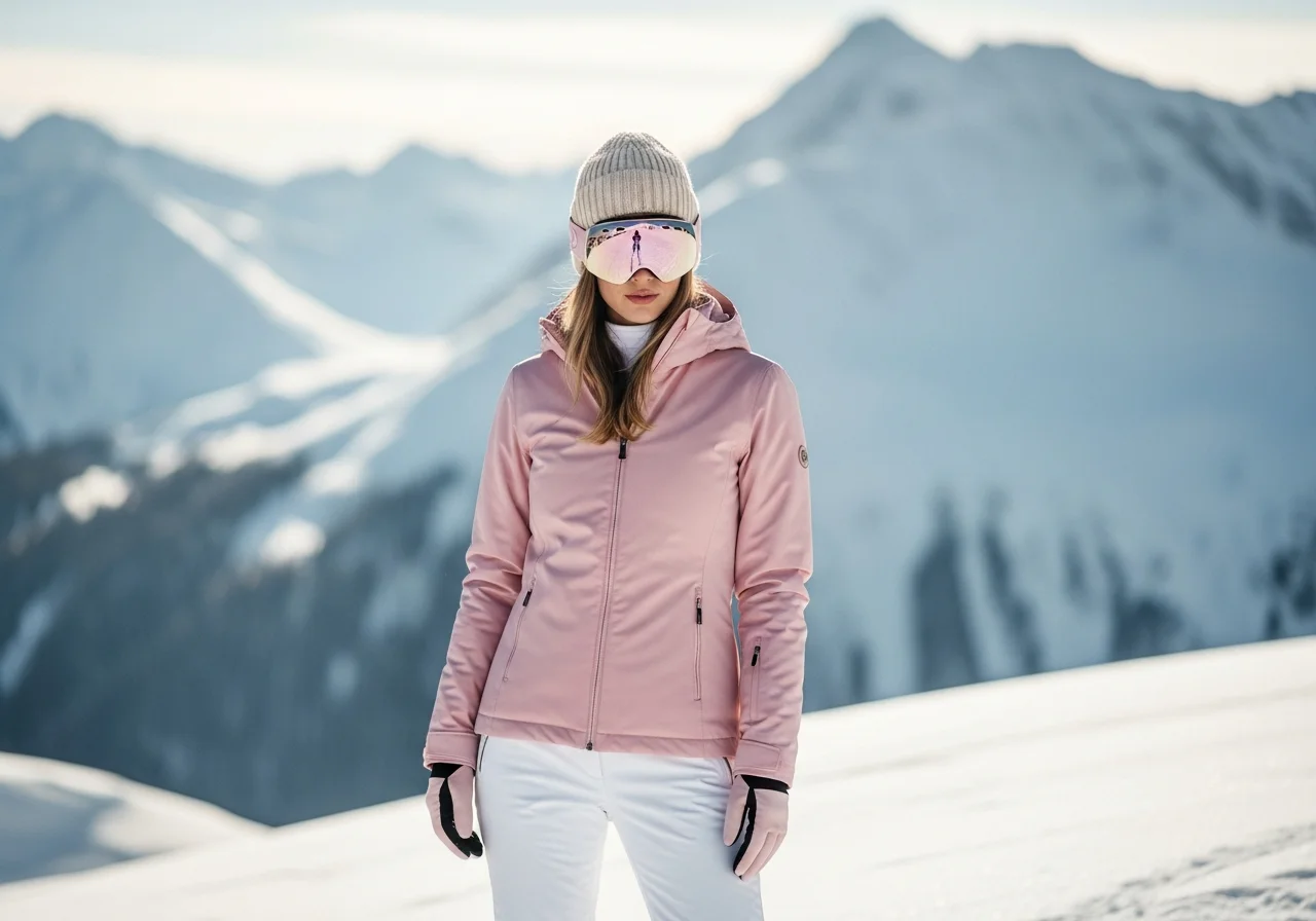 Powder Pink Perfection for Cute Ski Outfits