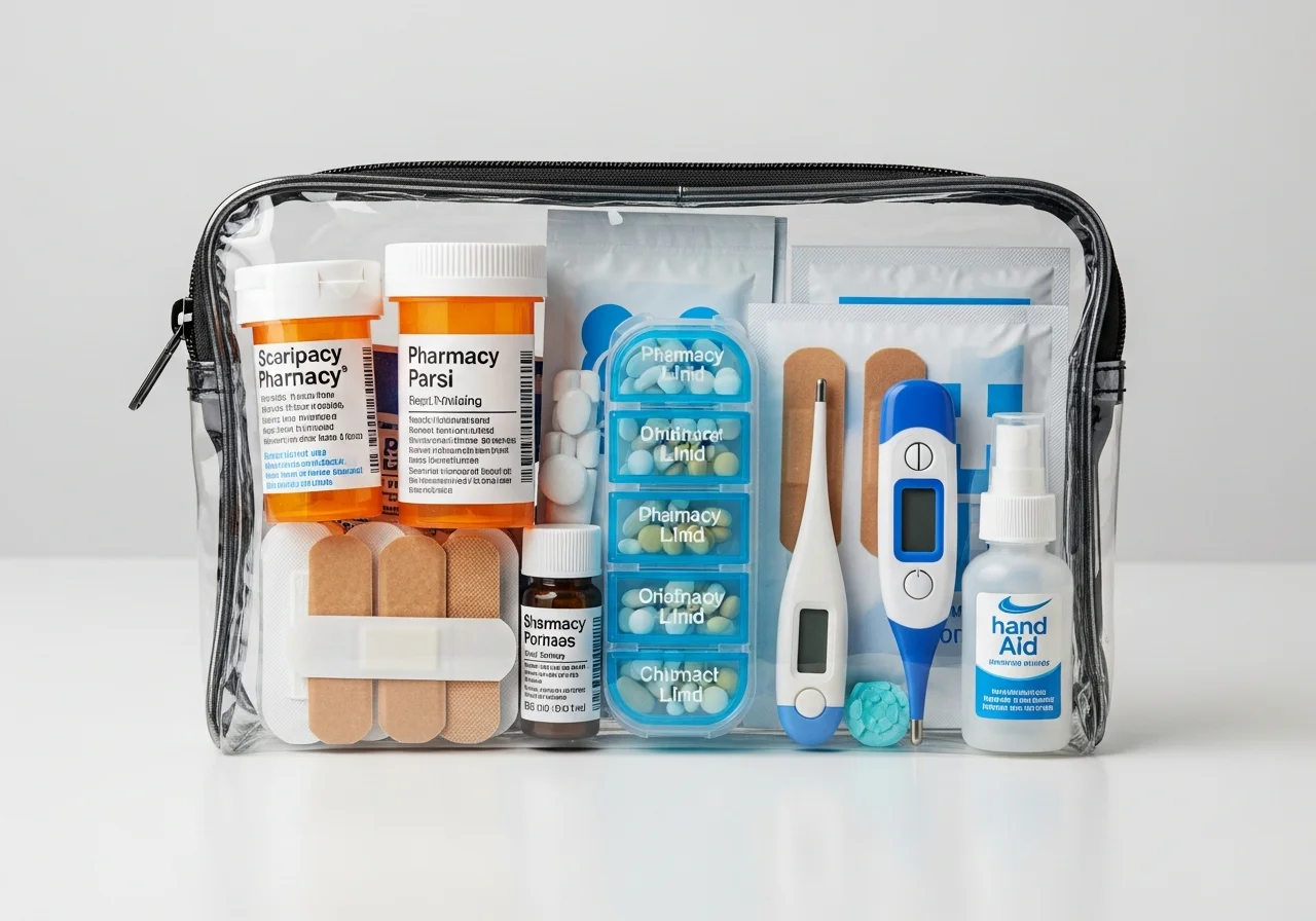 Prescription Medications and Health Essentials.