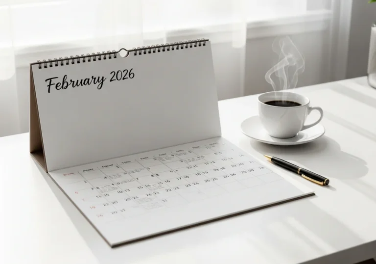Printable February 2026 Calendar Perfect Planning Made Beautiful.