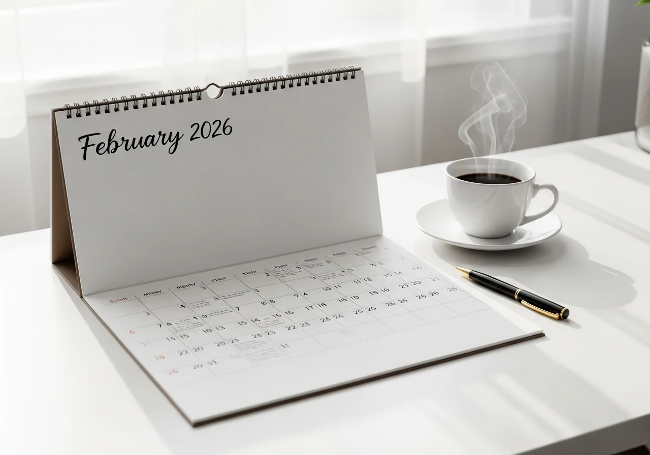 Printable February 2026 Calendar Perfect Planning Made Beautiful.