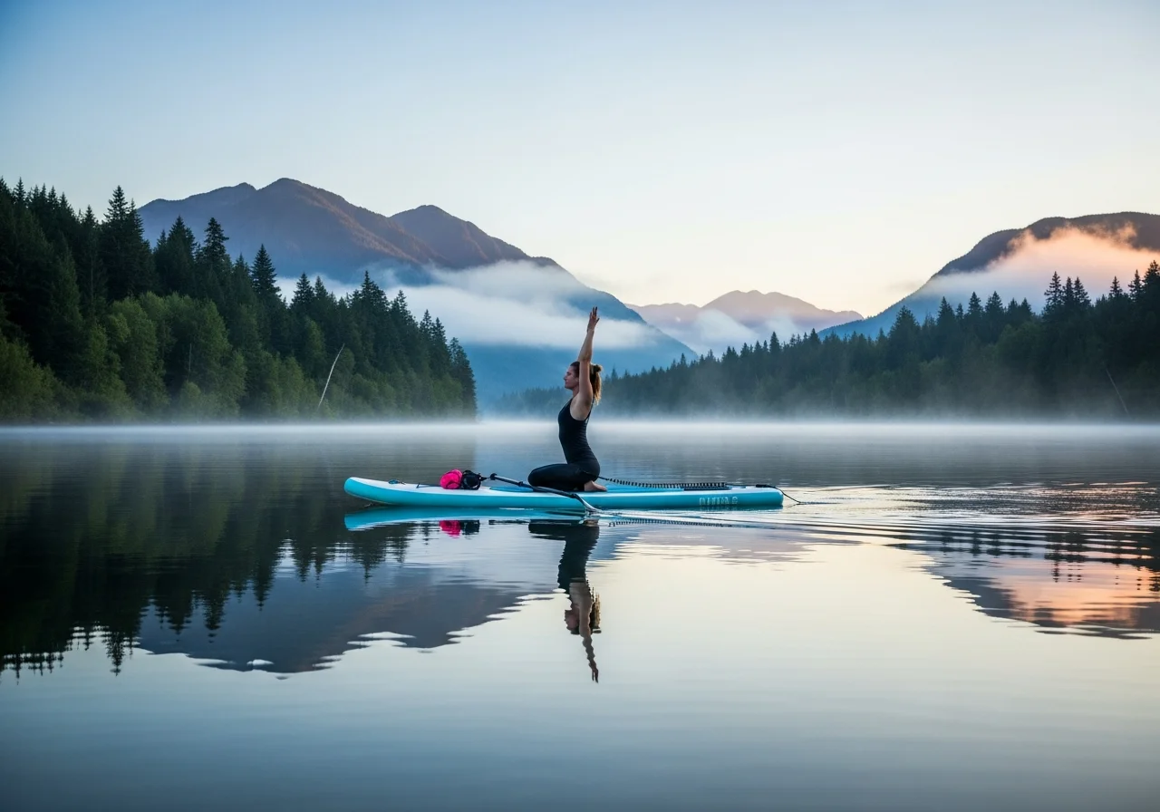Stand Up Paddleboard Yoga