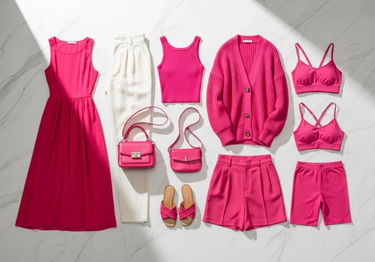Summer Capsule Wardrobe 10 Hyper Pink