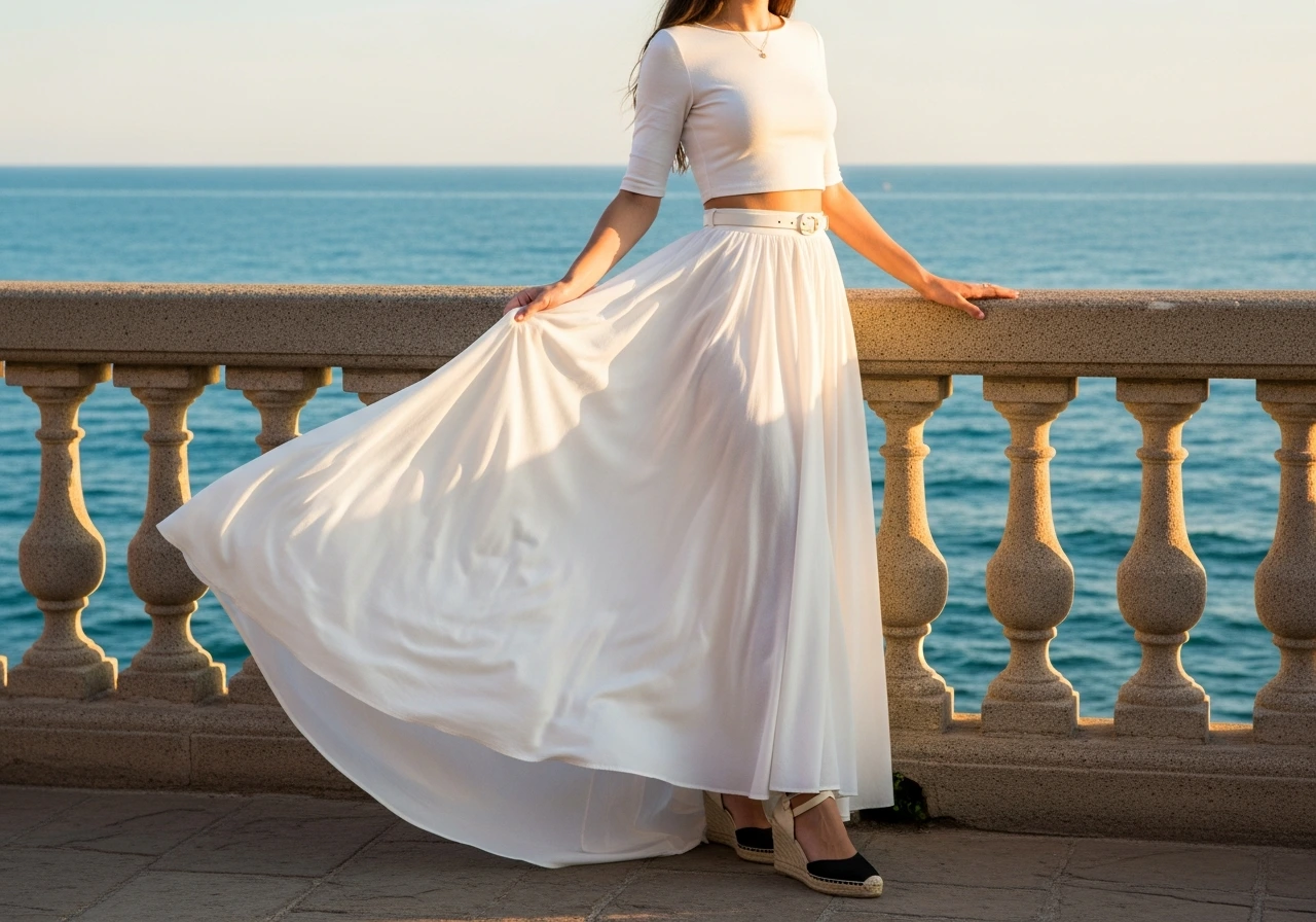 THE FLOWY MAXI SKIRT