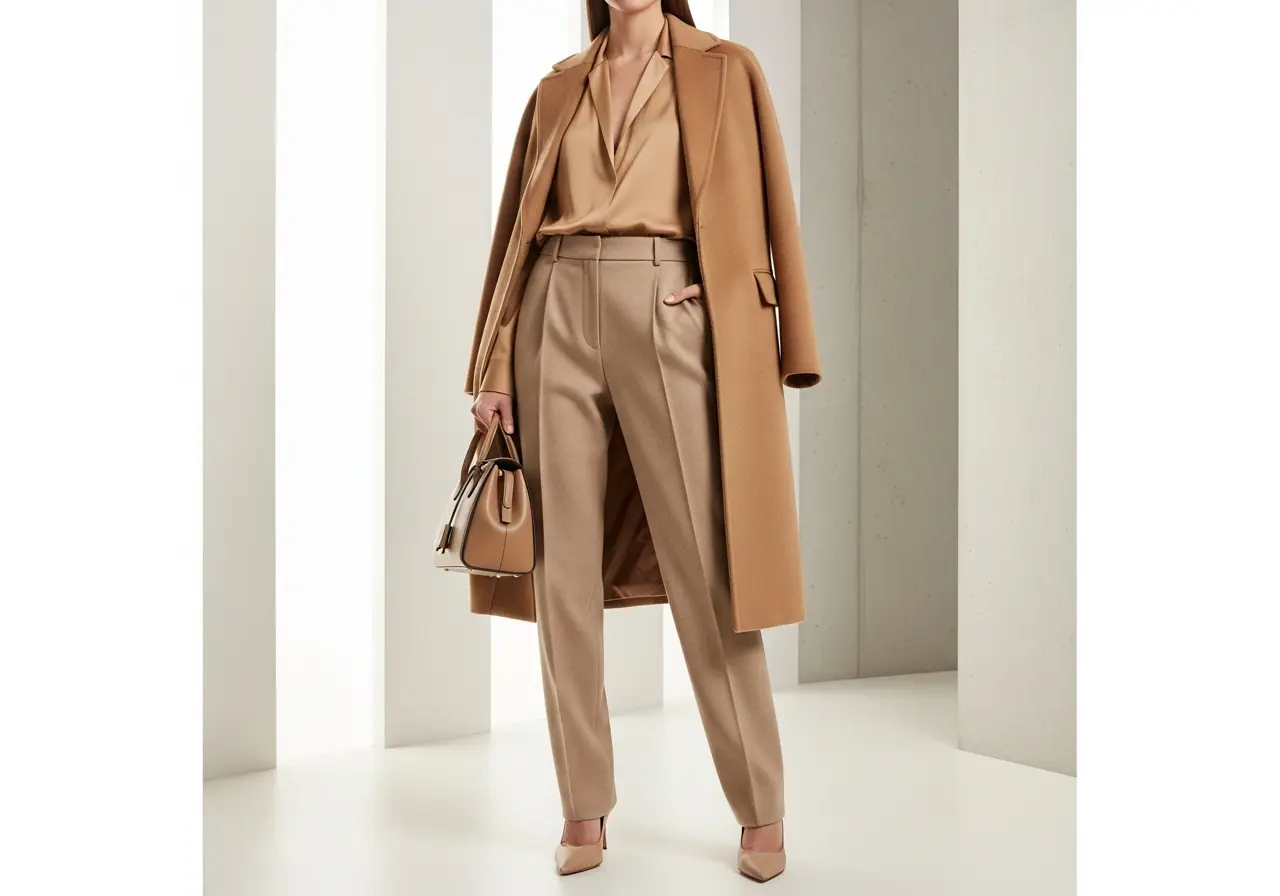 The Monochromatic Power Outfit