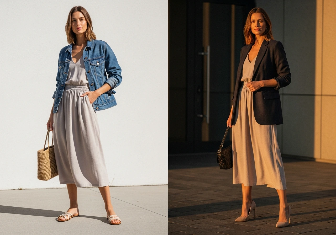 The Weekend Brunch to Dinner Transition Outfit