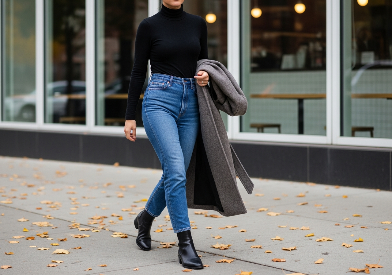 Turtleneck-with-High-Waisted-Jeans