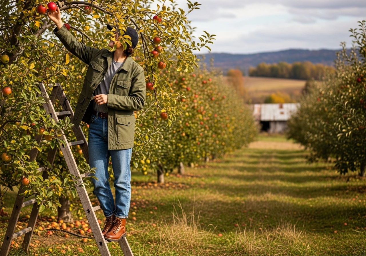 Utility Jacket with Jeans and Graphic Tee