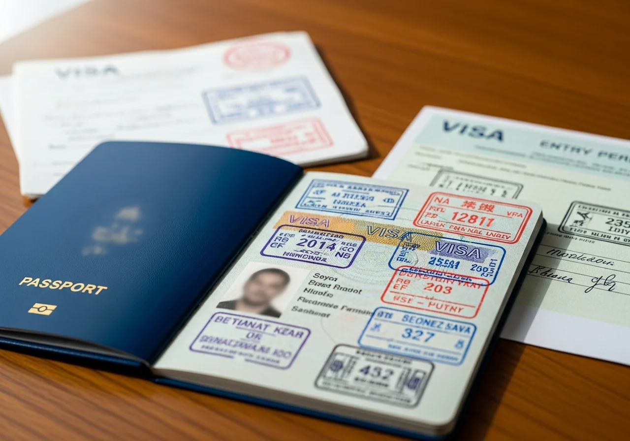 Valid Passport and Required Visas