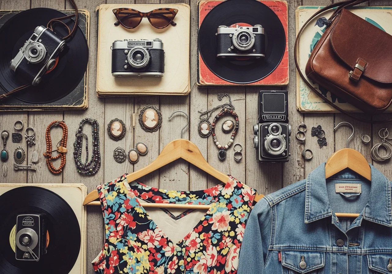 Vintage Shopping Adventure