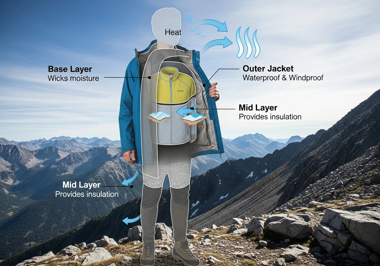 What To Wear Camping Layering Guide